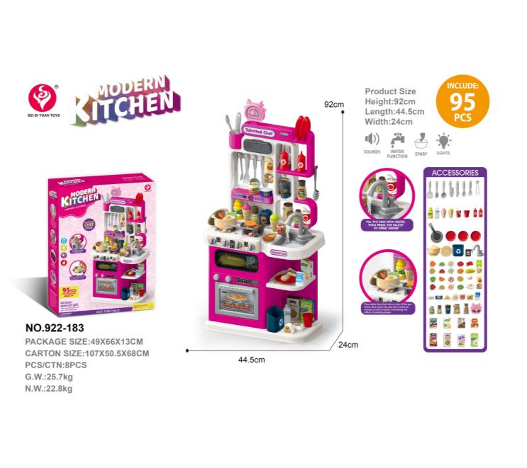 Playing house, kitchen, dining table
